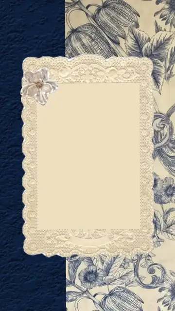 Blue Botanica memory card design