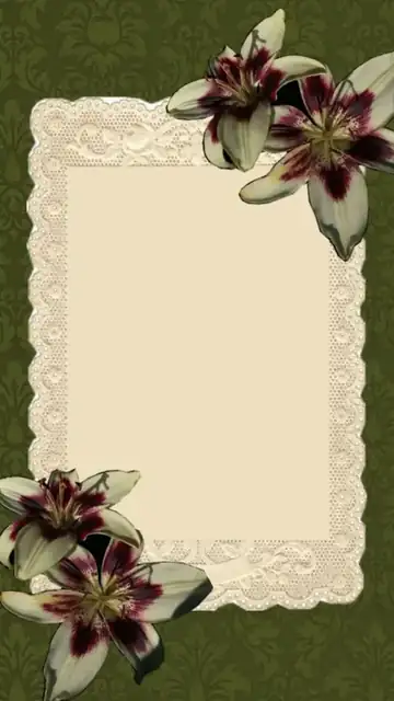 Lily Lace memory card design
